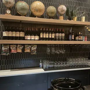 Bar area
