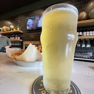 Gallberry Farm Cider, Rosemary Chips (in the background)