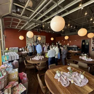 interior, sushi and sashimi