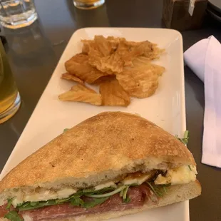 Prosciutto and Brie Panini