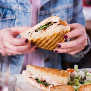 Nine Iron Panini on Focaccia