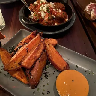 SWEET POTATO WEDGES