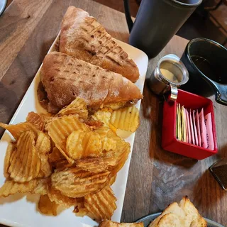 Italian Beef Dip Panini
