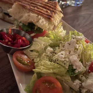 Half Panini + Half Salad