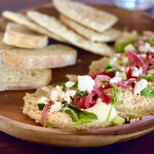 Greek Hummus Board