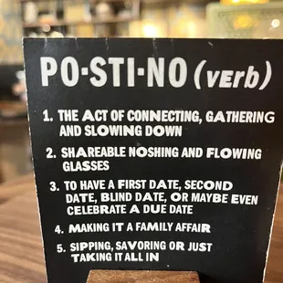 What&apos;s a postino?