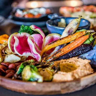 a variety of food on a plate