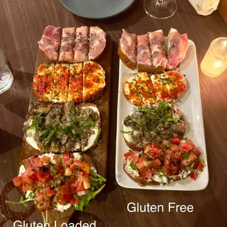Gluten Free Bruschetta Board