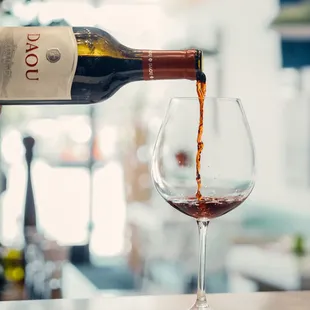 We pour Daou Cabernet Sauvignon tooooo!