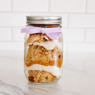 Churro Cake Jar