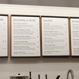 2025 menu