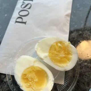 Jammy Organic Eggs w/ Everything Seasoning Salt