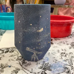 Galaxy wine tumbler!