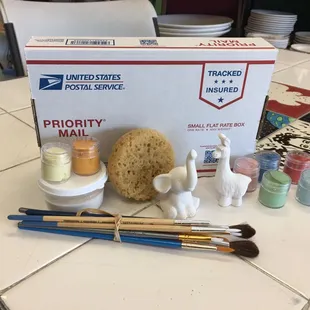 To-go paint kits available!