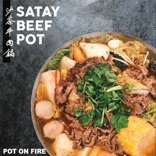 Satay Beef Pot