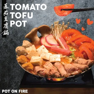 Tomato Tofu Pot