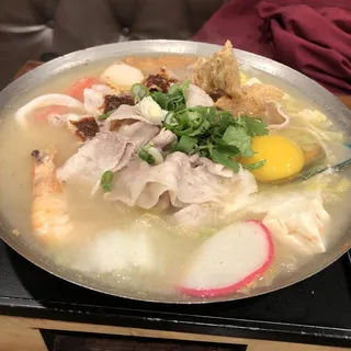 15. Japanese Miso Seafood Pot