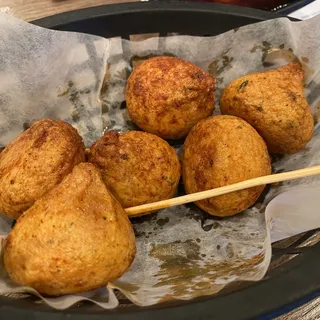 Fried Stuffed Fish Ball