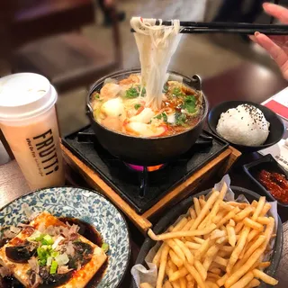 Preserved Egg Over Soft Tofu
