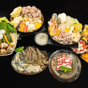  variety of food items