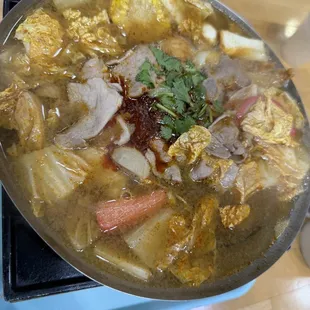 Thai Style Hot Pot