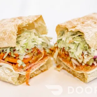 two sandwiches