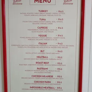 Menu  1/24