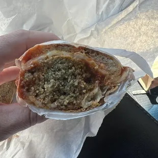 It looked as bad as it tasted - Meatball Sandwich