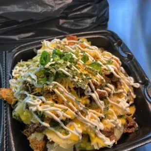 a closeup of a plate of food