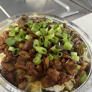 Loaded baked potato /Al pastor