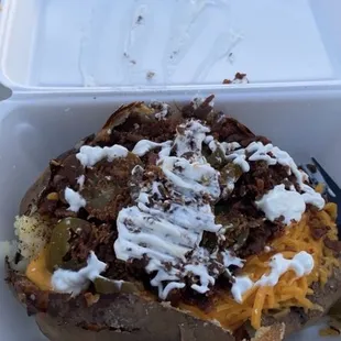 #3 asada baked potato