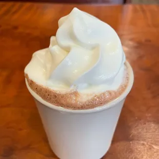 Hot Chocolate with Whipped Cream