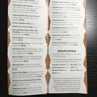 Menu 1 of 2
