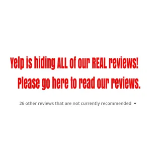 yep hiding all of our real reviews please go here to read our reviews
