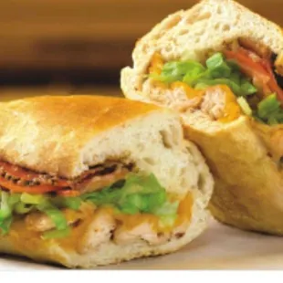 Turkey Club with Pepper Bacon.  Top Seller in the Shop