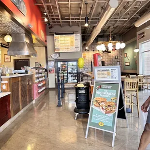 a man standing in front of the counter