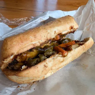 Sweet Heat Pork BBQ toasty sandwich