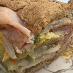 Lucky 7.   Loaded with lots of delicious meats and fresh toppings.