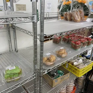 Some pre-made food selections