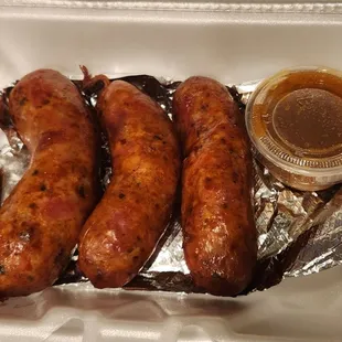 Grilled Lao sausage