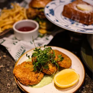 Taro Shrimp Fritters