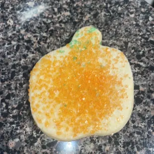 Sugar crystal cookie