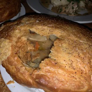 Inside the Chicken Pot Pie