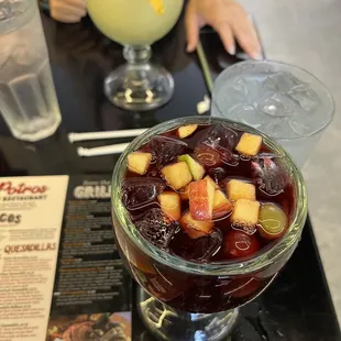 a bowl of fruit punch