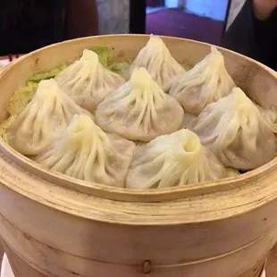 Shanghai soup dumplings