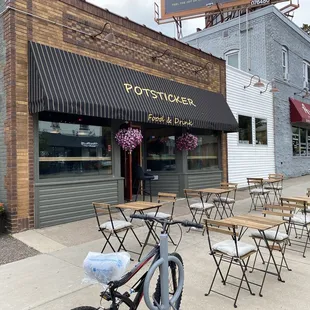 Outside seating