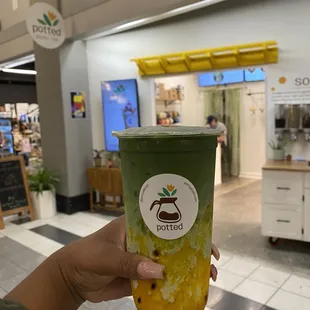 Passionfruit Matcha