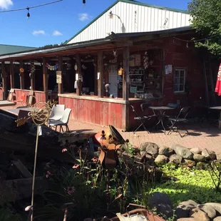 the outside of the store