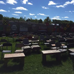 outside, sushi and sashimi