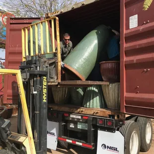 6 Foot Tall Vase at Pottery Blow Out